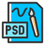 Stack PSD icon